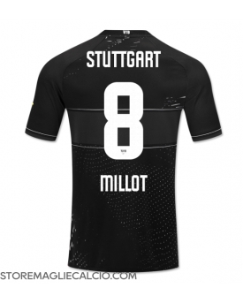 Stuttgart Enzo Millot #8 Maglia Gara Terza Repliche 2024-25 Maniche Corte Stuttgart Enzo Millot #8 Maglia Gara Terza Repliche 2024-25 Maniche Corte